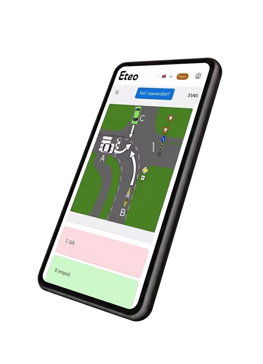 Funksjoner som gjør deg klar for snøscooter teori klasse S